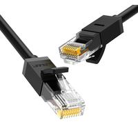Ugreen Câble Internet Câble réseau Ethernet Câble patch RJ45 Cat 6 UTP 1000Mbps 10m noir (20164)