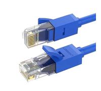 Ugreen câble Internet Câble réseau Ethernet Câble patch RJ45 Cat 6 UTP 1000Mbps 3m bleu (NW102 11203)