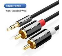 UGREEN Câble jack mâle 3,5mm vers 2 RCA mâle copper shell 3m G