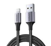UGREEN Câble Lightning vers USB-A 2,4 A US199, 1,5 m (noir)