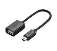 UGREEN Câble OTG Mini USB Mâle vers USB-A Femelle - Noir