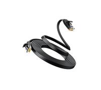 UGREEN Câble plat LAN U/UTP Cat 6 15 m (Noir)