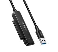 UGREEN Câble SATA USB 3.0 Adaptateur SATA USB pour SSD et Disques Durs 2,5 Pouces Lecteur Disque Dur Externe Supporte UASP Trim Smart, Compatible avec Windows Mac OS Chrome OS Linux 0,5 M