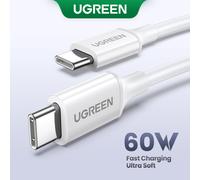 UGREEN Câble USB 2.0 Type C M-M Nickel ABS blanc - 1 m