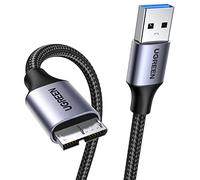 UGREEN Câble USB 3.0 Mâle A vers Micro B Cable Disque Dur Externe (2M)