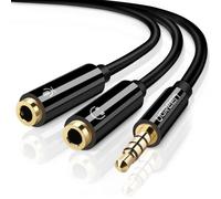 Ugreen Casque Micro Séparateur Adaptateur 3.5mm Mâle Vers Audio Microphone Y