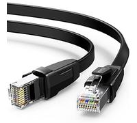 UGREEN Cat 8 Plat Câble Ethernet RJ45 Réseau Haut Débit 40Gbps 2000MHz PoE 8P8C Compatible avec PS5 PS4 TV Box PC CPL Routeur Modem Xbox Switch 1M