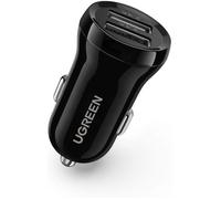 UGREEN Chargeur Allume Cigare Double USB 4.8A Ultra Compact Chargeur Voiture USB Compatible avec iPhone 11 SE Samsung A51 A20e S20