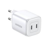 Ugreen Nexode 45w Dual Usb-c Pd Charger (25w+20w), Weiß