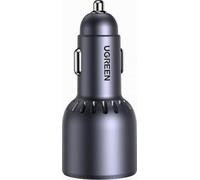 UGREEN Chargeur voiture 75 W 2C1A – 2x USB-C, 1x USB-A – Pour iPhone, iPad, Samsung