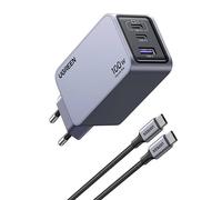 secteur 100W Gris anodisé