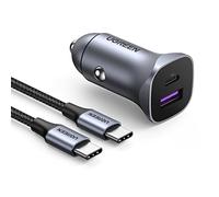 UGREEN Chargeur Voiture USB C 30W Chargeur Allume Cigare PD QC 3.0 PPS