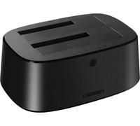 Ugreen 50857 Boîtier de disques de stockage Boîtier HDD Noir 2.5/3.5