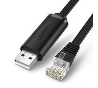 UGREEN CM204 USB - RJ45 Console Cable for Network Devices, 1.5m (Black)