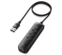 UGREEN CM416 4in1 USB vers 4x USB Adaptateur d'alimentation Distributeur de port USB Hub de données noir
