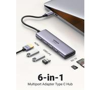 Adaptateur USB-C multifonction - UGREEN - Gris
