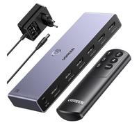 UGREEN Commutateur HDMI 8K 60Hz 5 Entrées 1 Sortie avec Télécommande Compatible PS5 PS4 Xbox