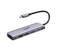 Ugreen Concentrateur USB-C 6-en-1 avec HDMI et USB-A 3.0 Gris