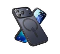 UGREEN Coque Magnétique pour iPhone 17 Compatible avec MagSafe Protection Militaire Résistante aux Chocs Anti-Traces de Doigts avec Bouton de Caméra Entièrement Recouvert Noir