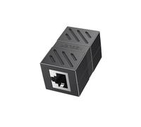 UGREEN Coupleur RJ45 Blindé Prolongateur de Câble RJ45 Connecteur Ethernet 8P8C Réseau Adaptateur Femelle à Femelle Compatible avec Câble Ethernet Cat 8 Cat 7 Cat 6 Cat 5 Cat 5e, Noir