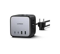Ugreen CS rapide bureau 65W avec prises Gris Noir