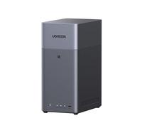 UGREEN NASync DH2300 NAS Bureau 2 Baies, 4Go RAM, Connexion NFC One-Touch, LAN 1GbE, Album Photo IA, Système NAS Facile pour Débutants, Serveur NAS Maison (sans Disque)