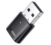 UGREEN Clé Bluetooth 5.0 Adaptateur USB Bluetooth Dongle Supporte PC Windows 11 10 8.1 7 XP Compatible avec Manette PS5 PS4 Pro X Box One S Casque Écouteur Enceinte