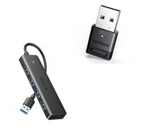 UGREEN Dongle Bluetooth 6.0 avec Hub USB 3.0 4 Data Ports Ultra Fin Multiport