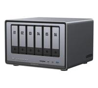 Ugreen DXP6800 Pro NAS Bureau Intel® Core™ i5 8 Go DDR5 Gris, Noir
