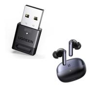 UGREEN EchoBuds Plus Écouteurs ANC Adaptative 55db Dongle Bluetooth 6.0 USB