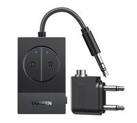 UGREEN Émetteur Jack Bluetooth 5.4 pour TV Aux 3.5 mm Adaptateur Transmetteur Bluetooth Audio pour Casque Écouteur Avion Enceinte Haut-Parleur
