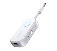 UGREEN Émetteur Jack Bluetooth 6.0 pour TV Transmetteur Récepteur 2 en 1 pour Voiture Prise Aux 3.5 mm Adaptateur Audio pour Casque Écouteur Avion Enceinte Haut-Parleur