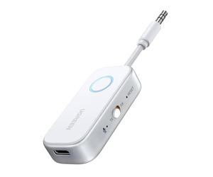UGREEN Émetteur Jack Bluetooth 6.0 pour TV Transmetteur Récepteur 2 en 1 pour Voiture Prise Aux 3.5 mm Adaptateur Audio pour Casque Écouteur Avion Enceinte Haut-Parleur
