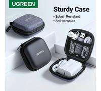 UGREEN - étui rigide pour écouteurs Bluetooth, sacoche pour Airpods Sennheiser, oreillettes sans fil, accessoires Gris