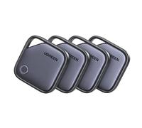 UGREEN FineTrack G Tag Traceur Fonctionne avec Find Hub Android Uniquement Chargement USB C Localisateur Objets Bluetooth pour Clés Valises Portefeuilles Wallet Bagages Sacs avec Câble USB C Lot de 4