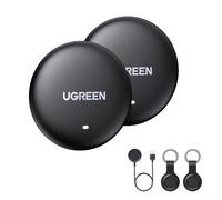 UGREEN FineTrack Mini avec Recharge sans Fil Traceur Bluetooth Compatible avec Apple Find My (iOS Uniquement) Localisateur pour Clés, Valises