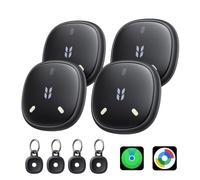 UGREEN FineTrack Mini Duo 2 Finder Tag avec iOS Find My et Android Find Hub | 110dB, IP68, Traceur Fonctionne, Localisateur Bluetooth, pour Valises Portefeuilles Bagages