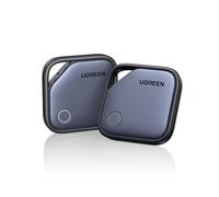 UGREEN FineTrack S Smart Finder Tag Traceur Bluetooth Galaxy Uniquement 18 Mois Batterie Localisateur Objets Compatible avec SmartThings pour Wallet Valises Portefeuilles Clés Bagages Sacs Lot de 2
