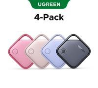 Ugreen Finetrack Smart Finder Compatible Avec Les Étiquettes De Suivi Bluetooth Apple Find My (Ios Uniquement),Étiquette Intelligente De Recherche D'articles Pour Clé De Voit - Type 4-Pack 4 Colors