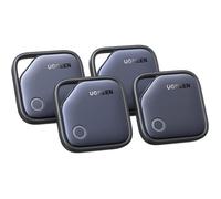 UGREEN FineTrack Traceur Bluetooth iOS, 2 Ans Batterie, Localisateur pour Clés, Valises, Portefeuilles, Lot de 4