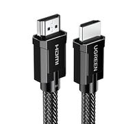 UGREEN Câble HDMI 2.1 8K 60Hz 4K 120Hz High Speed 48 Gbps Ethernet, 3D eARC HDR Dynamique VRR, Compatible PS5 PS4 Pro Xbox One X Lecteur Blu Ray TV UHD Écran (2M)