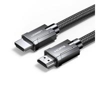 Ugreen HDMI 2.1 8K 8K 60 Hz / 4K 120 Hz 3D 48 Gbps HDR VRR QMS ALLM eARC QFT Câble HDMI 2.1 gris 3m (HD135 70319)