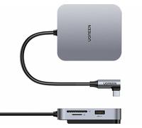 Ugreen HUB pour iMac USB Type C - 3 x USB Type A 3.1 Gen 1 + SD/TF Gris (CM521 60377)