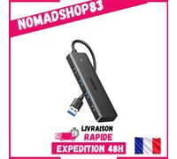 UGREEN Hub USB 3.0 4 Ports Ultra Fin 5Gbps Multiport PC MacBook