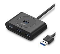 Hub USB 3.0 - UGREEN - 4 Ports - Haute Vitesse 5Gbps - Adaptateur Externe - Protection USB