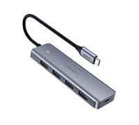 Ugreen 50985 hub & concentrateur USB 3.2 Gen 1 (3.1 Gen 1) Type-A 5000 Mbit/s Argent