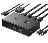 UGREEN KVM HDMI Switch 4K 60Hz 2 Entrées 1 Sortie Commutateur KVM