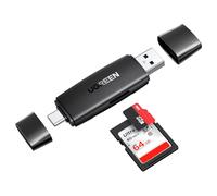 UGREEN Lecteur Carte SD USB C et A 3.0 Adaptateur Micro 5Gbps Super Vitesse