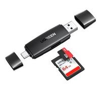 UGREEN Lecteur Carte SD USB C et A 3.0 Adaptateur Micro 5Gbps Super Vitesse Compatible avec iPhone 17 Air Pro Max 16 15 Série MacBook iPad Pro Air Galaxy S25 S24 Ultra Tab S10 S9