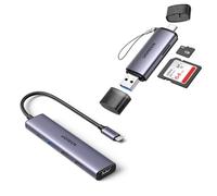 UGREEN Lecteur de Carte SD TF USB C et USB 3.0 UGREEN Revodok 105 Hub USB C HDMI 4K PD 100W Charge Multi Data Ports 5Gbps